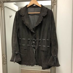 Reversible Leather Coat